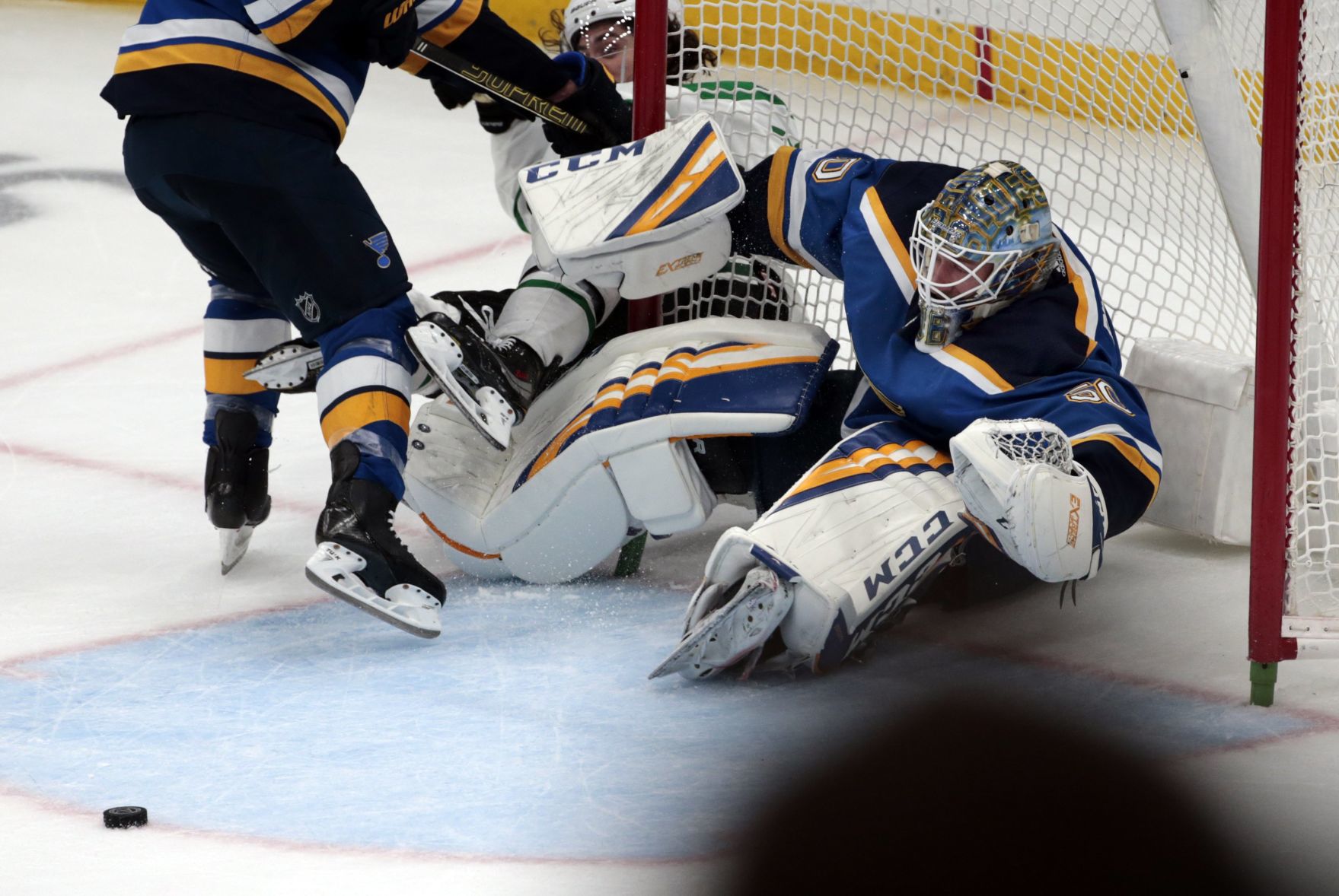 Blues, Stars in deciding Game 7